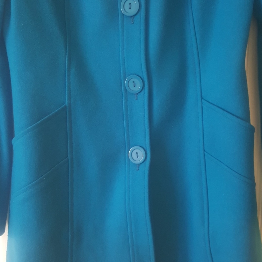 anthropologie • wool wide collar coat - Picture 2 of 5